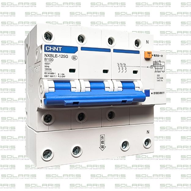 Picture of Chint Differential Breaker 4P NXBLE-125G B100A 300