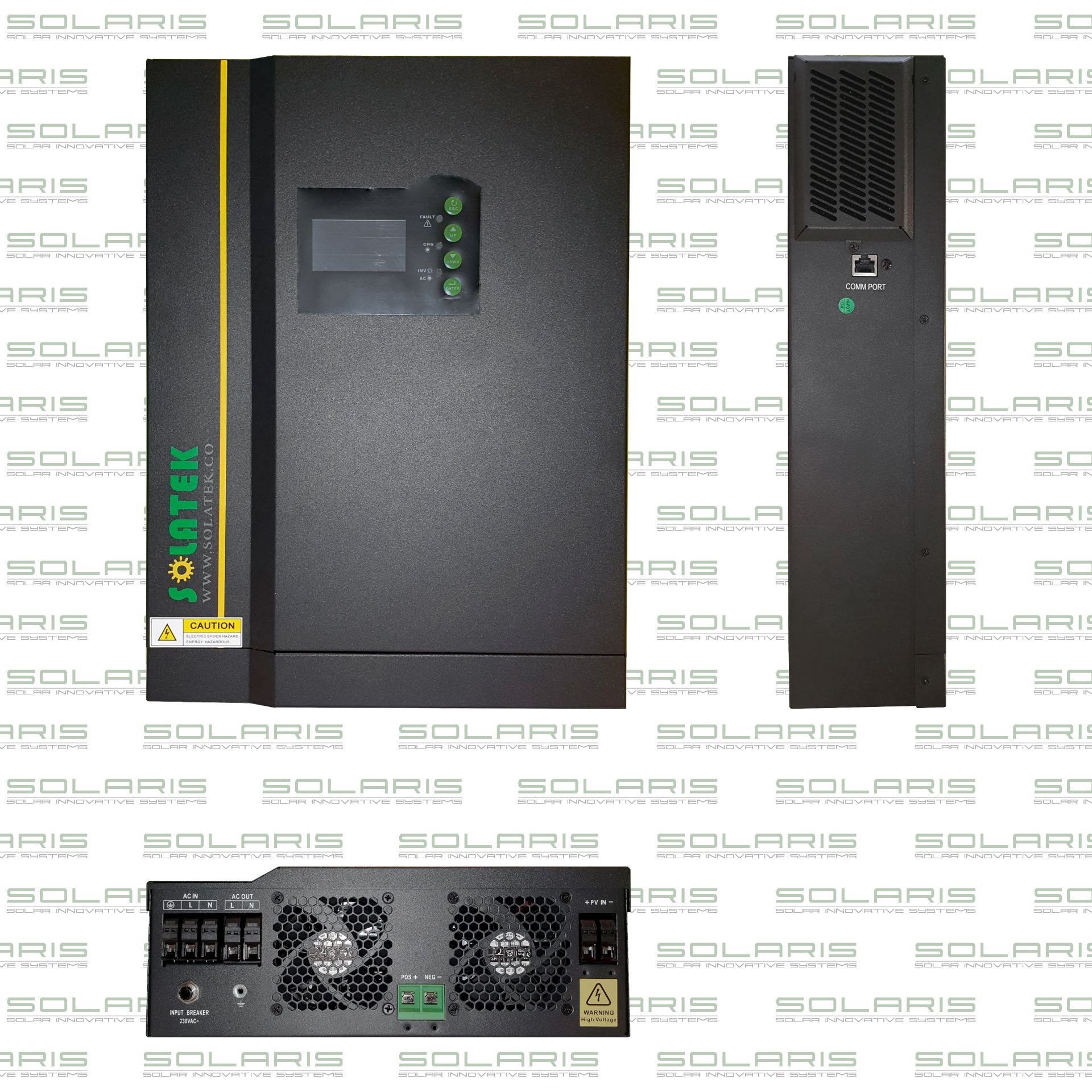 SOLARIS | Your Trusted Partner.... Solatek Hybrid Off Grid 3KW 24V