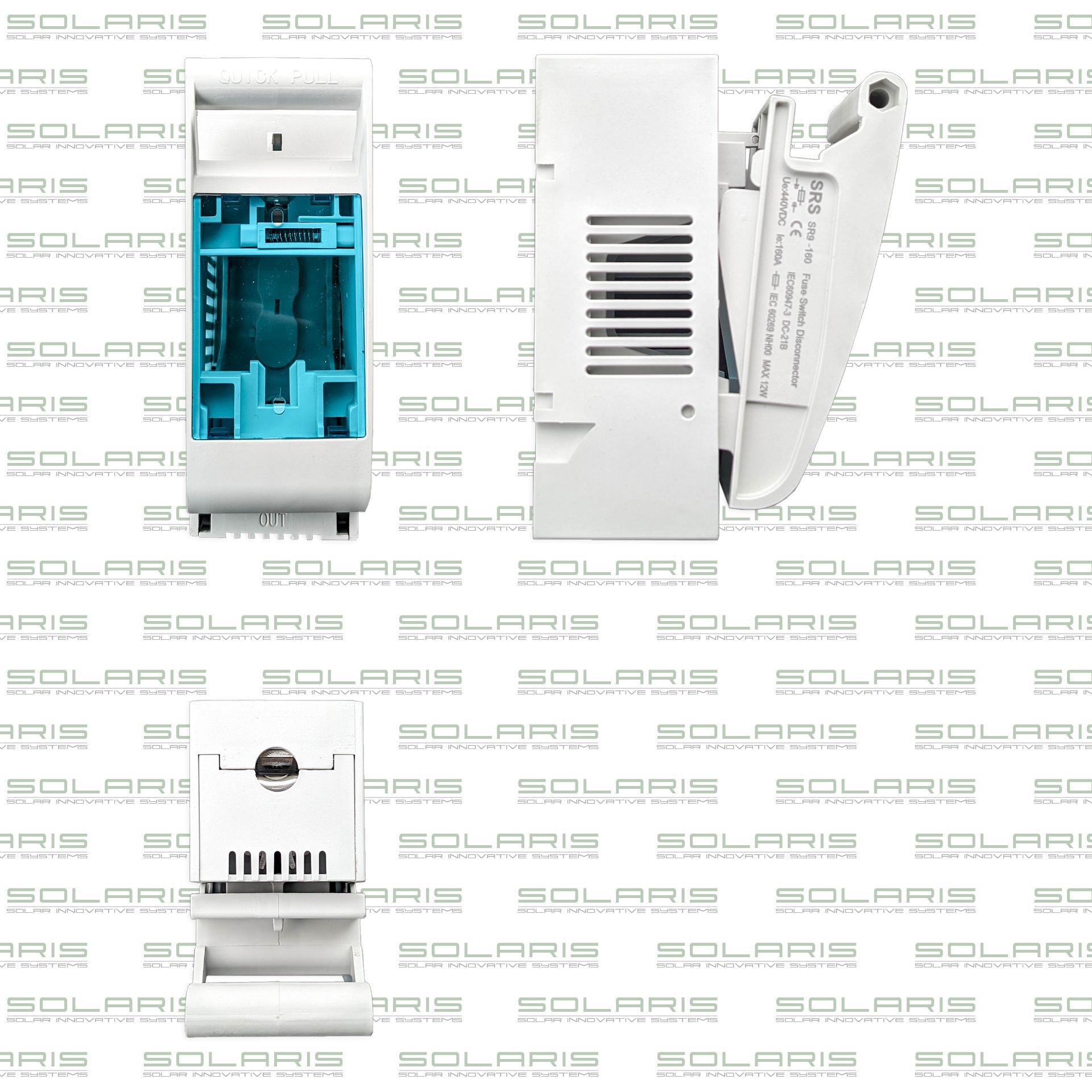 SOLARIS Your Trusted Partner.... SRS DC Fuse Holder Isolation SR9 1P